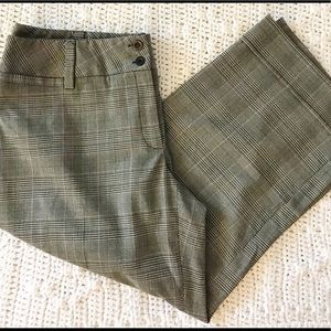 I.N. Studio Plaid Gaucho Capris Size 14